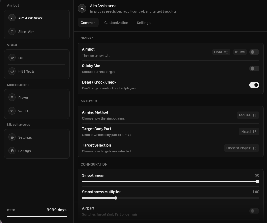 Injware Interface